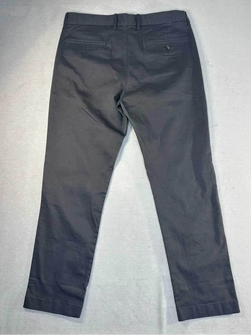 J. Crew Men's Charcoal Gray Chino Flex Pants Straight Leg 32x30